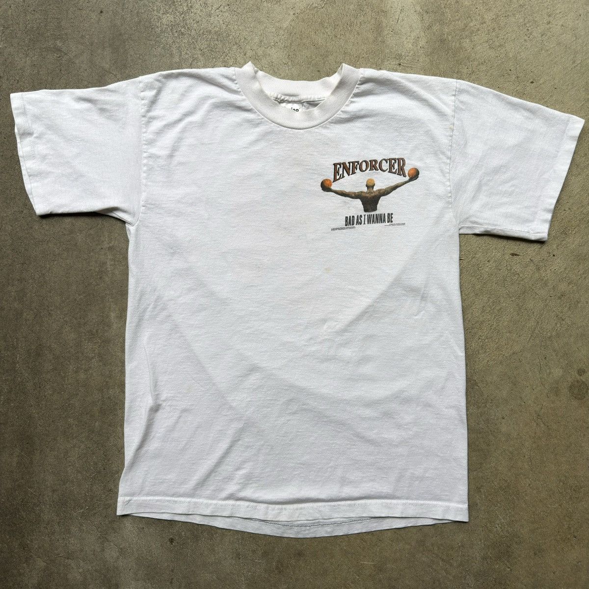 Vintage Dennis Rodman Bad As I Wanna Be Shirt Size US L / EU 52-54 / 3 - 3 Thumbnail