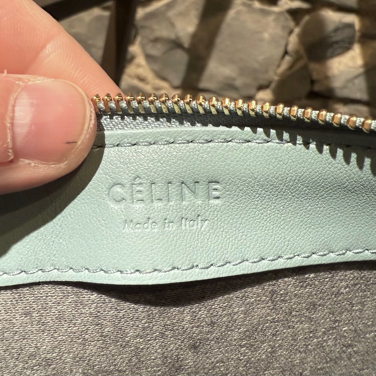 Celine Céline Light Blue Small Trio Crossbody Bag Size ONE SIZE - 11 Thumbnail