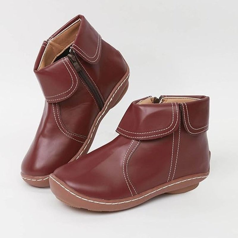 Other Fashion Womens Ankle Boot Comfortable Slip On Flat Size US 8 / IT 38 - 12 Thumbnail