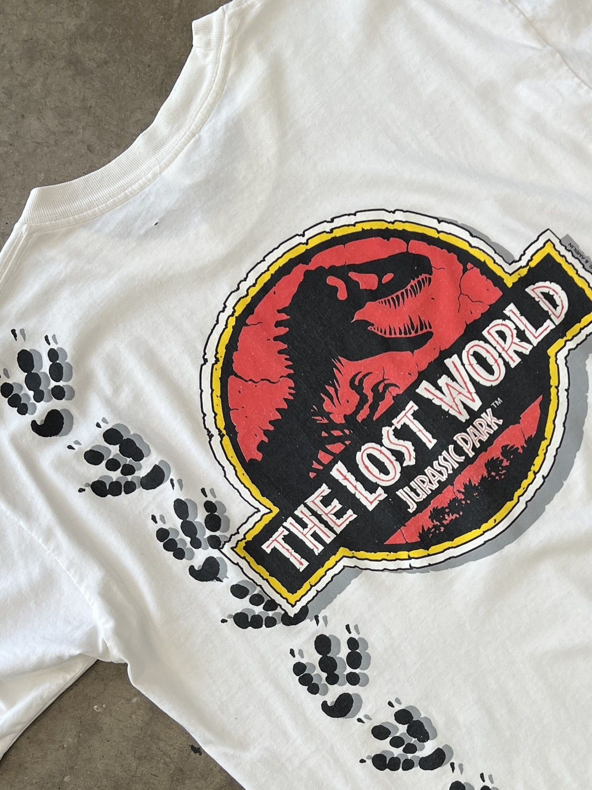 Vintage Vintage 1997 Jurassic Park Lost World Movie Tee Large Size US L / EU 52-54 / 3 - 1 Thumbnail