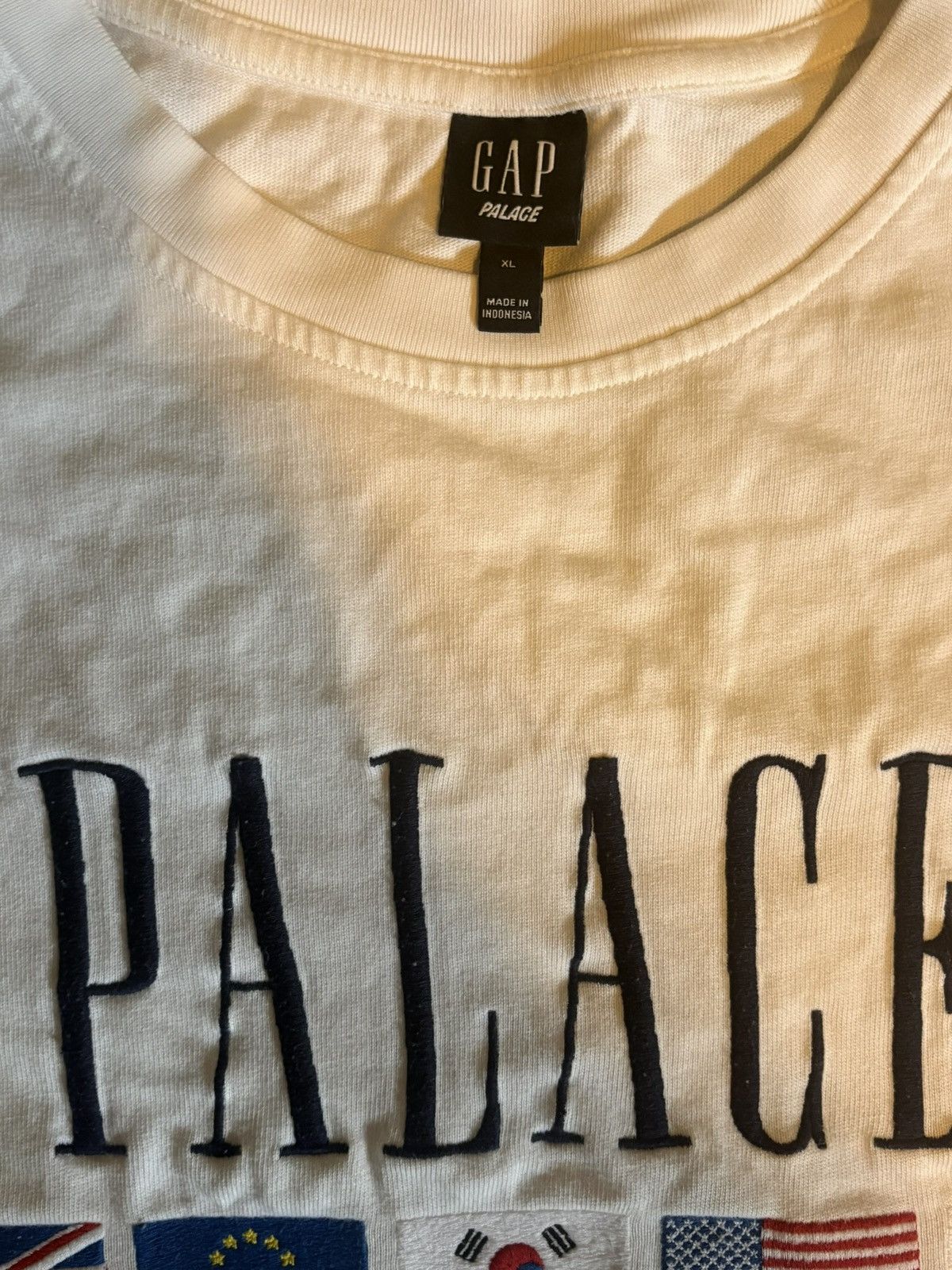 Gap × Palace Palace x GAP Heavy Jersey T-Shirt Size US XL / EU 56 / 4 - 3 Thumbnail