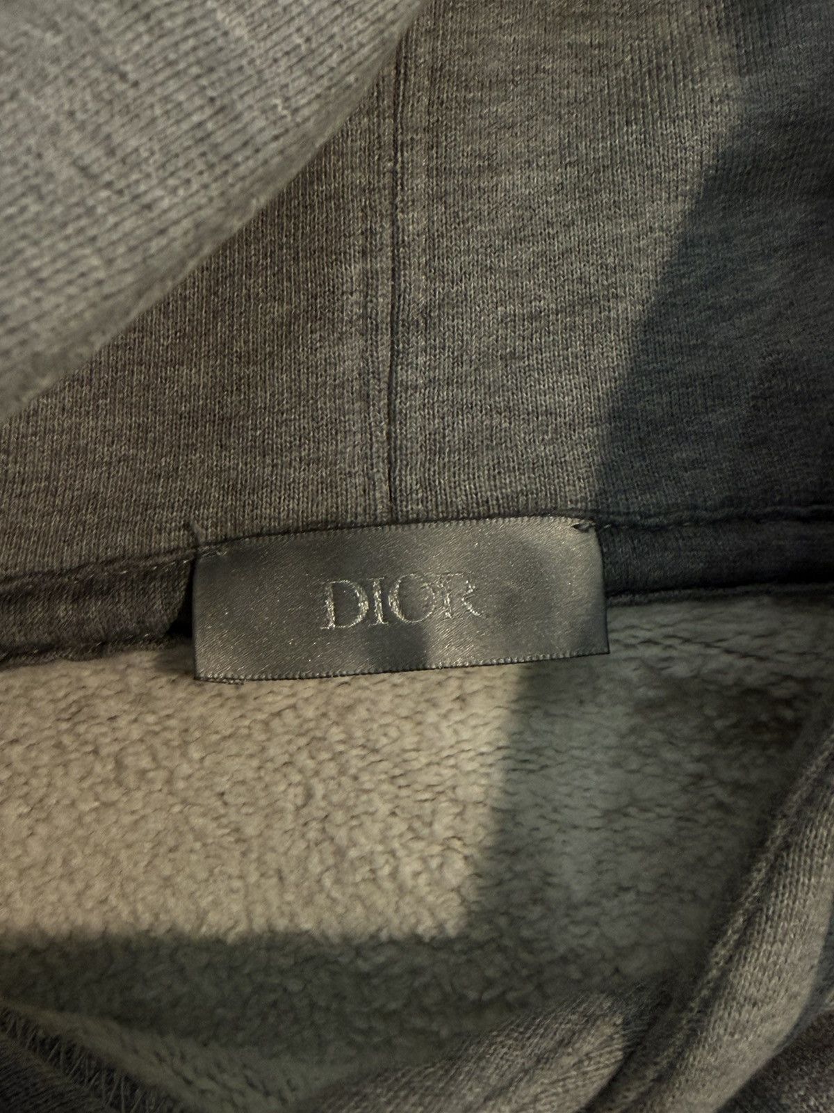 Dior Size L - Dior Couture Hooded Sweatshirt Grey Size US L / EU 52-54 / 3 - 7 Thumbnail