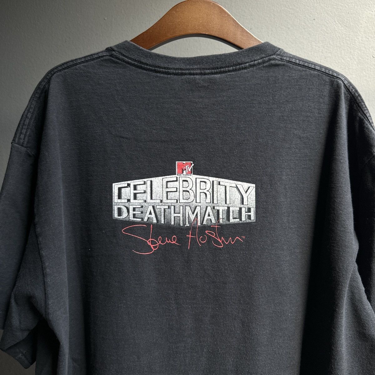 Other WWF Stone Cold MTV Celebrity Deathmatch 90s Vintage T-shirt Size US XL / EU 56 / 4 - 2 Thumbnail