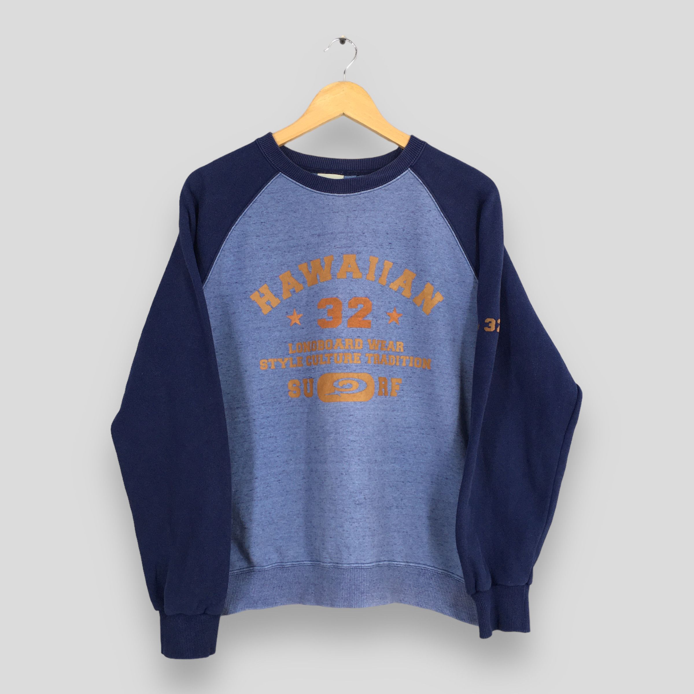 Vintage Vintage Piko Surfing Blue Sweatshirt Medium Size US M / EU 48-50 / 2 - 1 Thumbnail