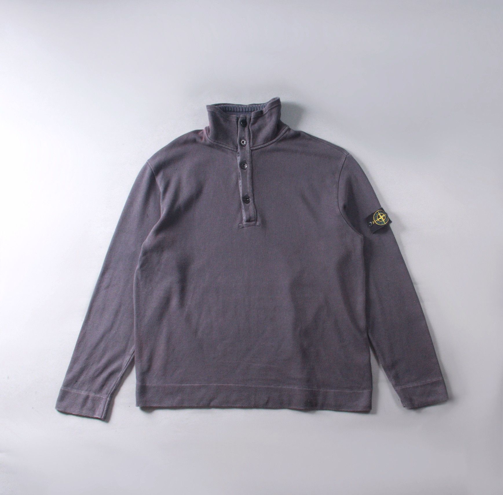 Stone Island 2000 Vintage Sweater Sweatshirt Rare Grey