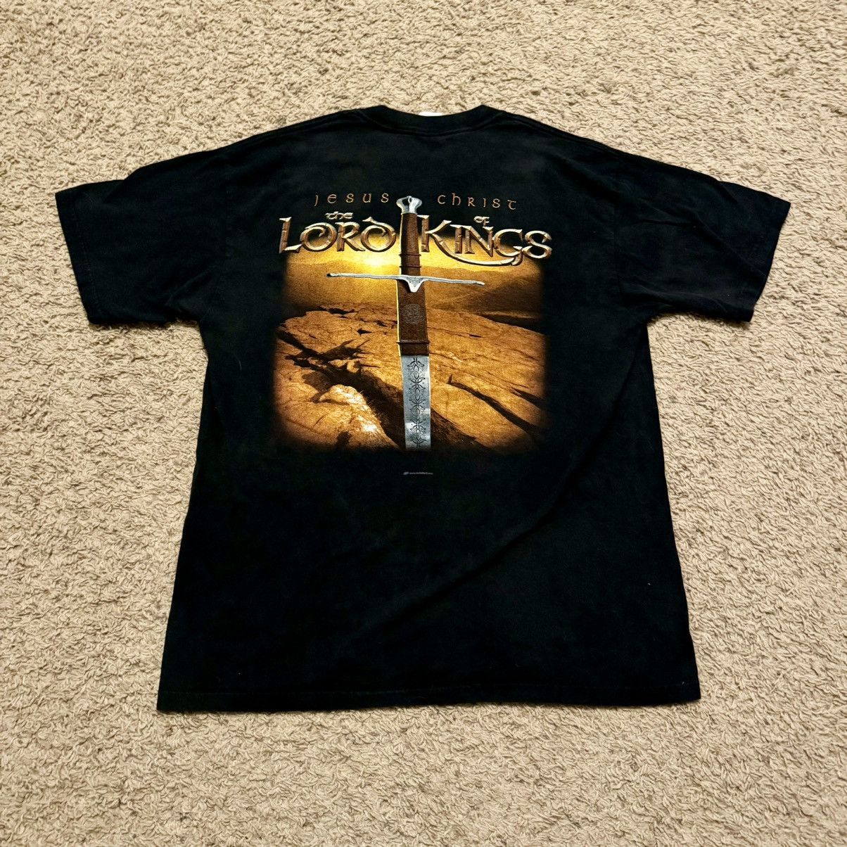 Other VINTAGE LORD OF THE KINGS JESUS TEE! Size US L / EU 52-54 / 3 - 5 Thumbnail