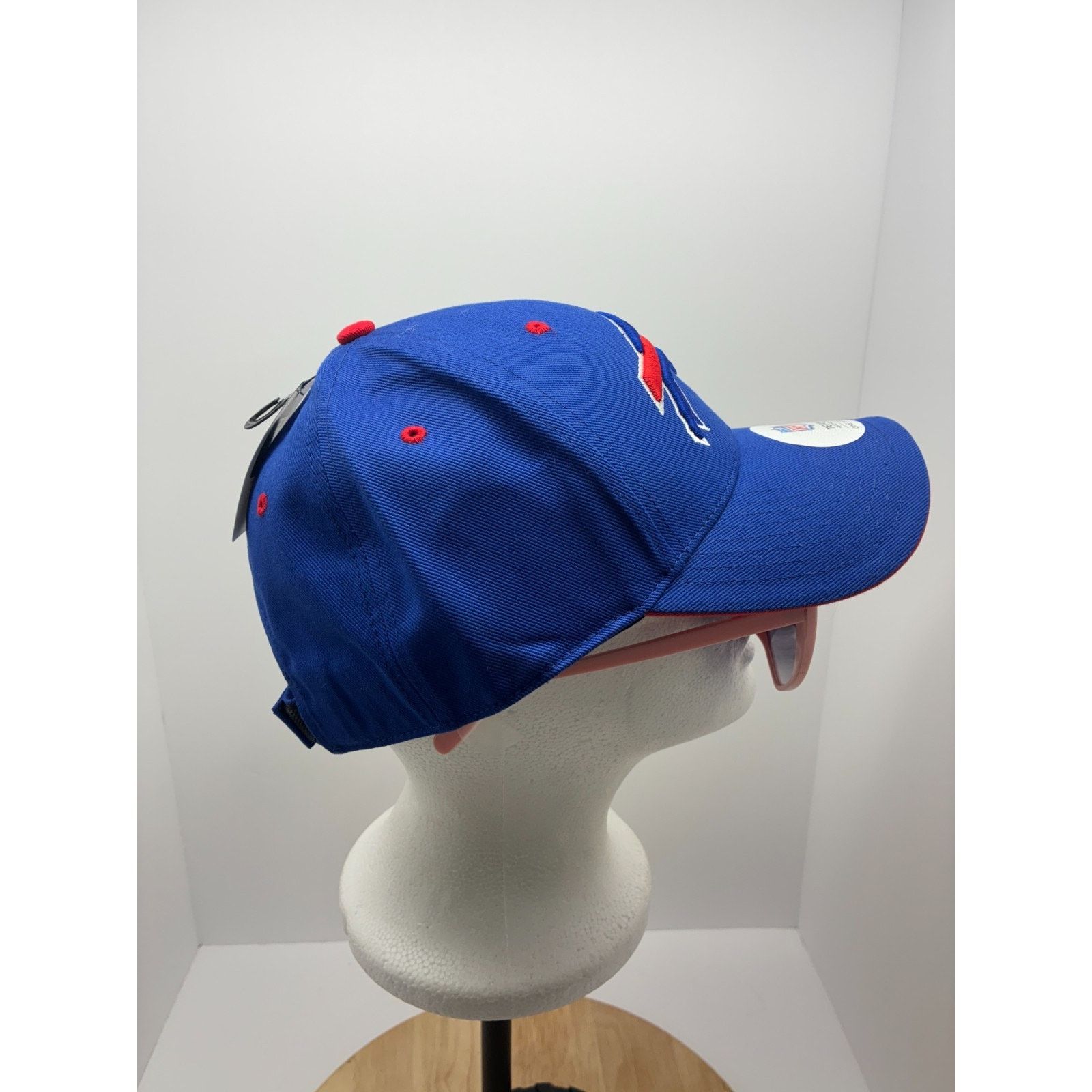 NFL Buffalo Bills NFL Team Apparel Blue Adjustable Strapback Size ONE SIZE - 7 Thumbnail