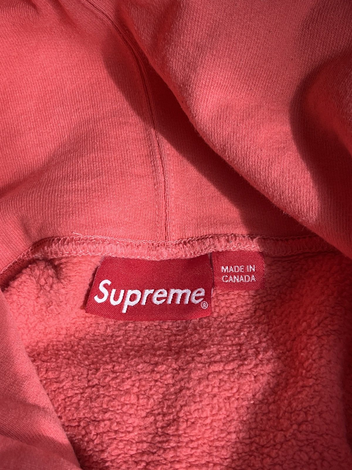 Supreme Supreme Anti Everything Hoodie L Coral Size US L / EU 52-54 / 3 - 7 Thumbnail