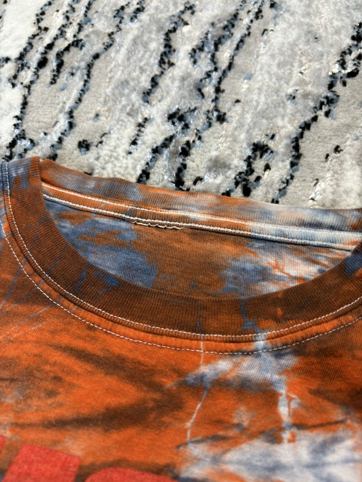Band Tees 90s Tie Dye Single Stitch 'Ramones' T-Shirt Vintage Rare Size US XL / EU 56 / 4 - 3 Thumbnail