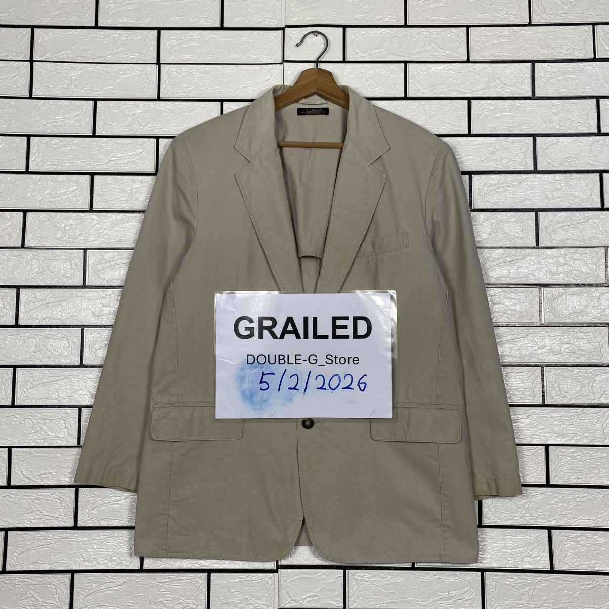 Japanese Brand 📌Vintage Chore Work Jacket Duck Canvas L.L.Bean Size US M / EU 48-50 / 2 - 1 Thumbnail