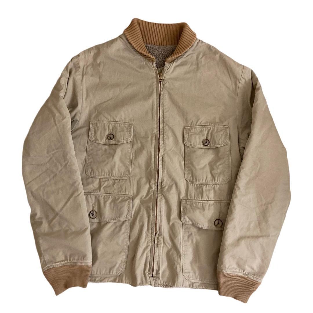 Kapital KIRO HIRATA Boa Ribwork Ring Jacket Beige Size 3