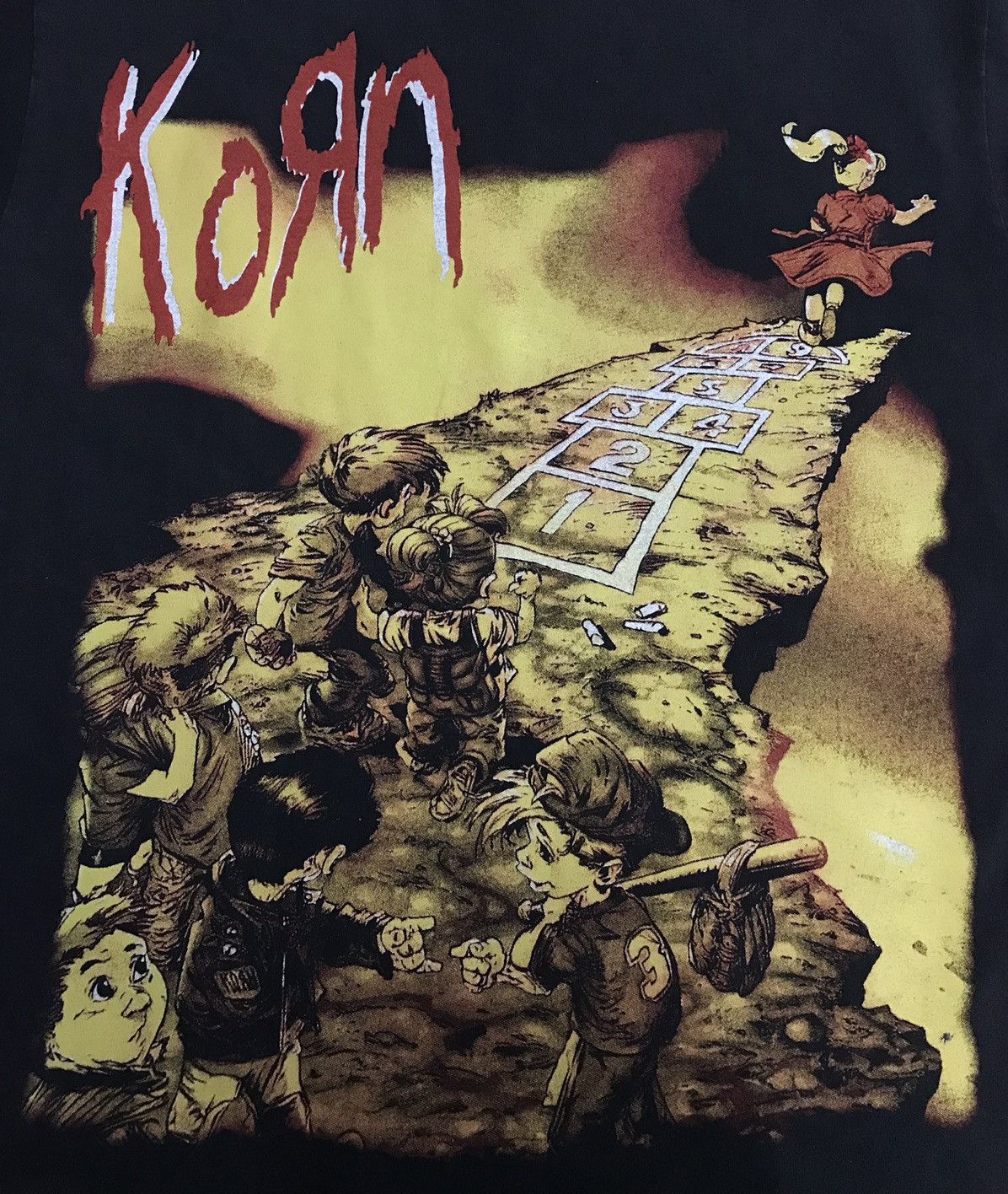 Band Tees Vintage Tultex Band Korn Shirt Size US L / EU 52-54 / 3 - 3 Thumbnail
