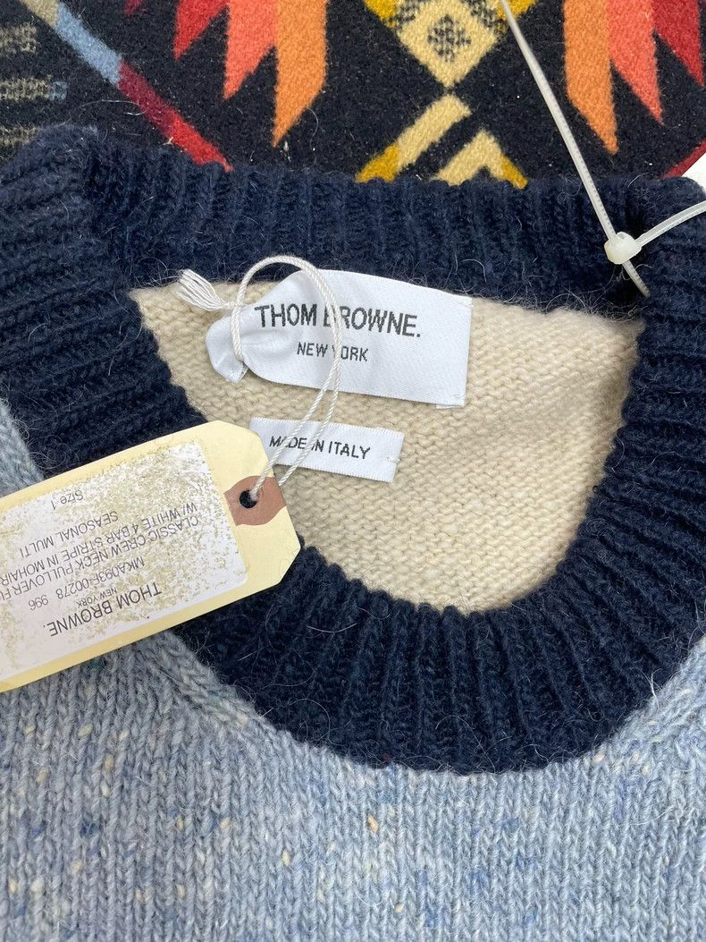 Thom Browne Thom Browne size2 Knitted cardigan Size US M / EU 48-50 / 2 - 2 Thumbnail