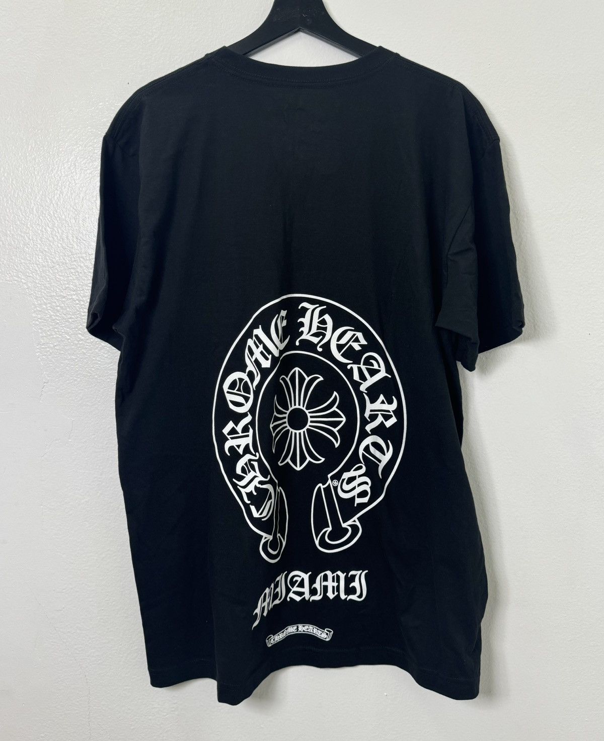 在庫少★送料込！【Chrome Hearts】Miami Exclusive Tシャツ Chrome Hearts Miami Exclusive T-shirt Black Men's - US