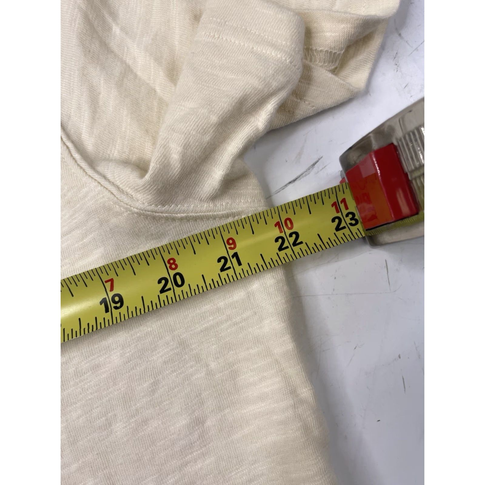 Chubbies Chubbies The Slice Of Life Henley Shirt Mens M Yellow/White Heathered Short Sleeve Pullover Shirt Size US M / EU 48-50 / 2 - 5 Thumbnail