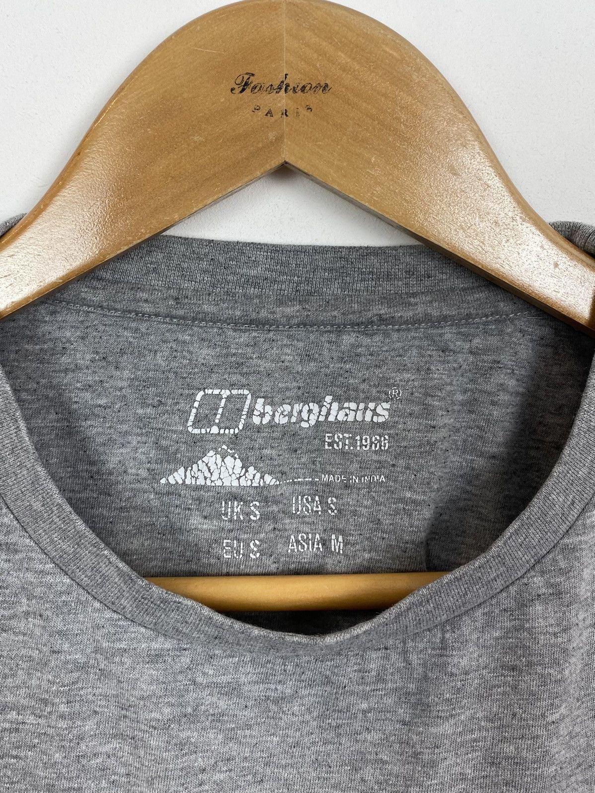 Berghaus Berghaus Spellout Grey Long Sleeve Cotton Shirt Men’s Size S Size US S / EU 44-46 / 1 - 4 Thumbnail