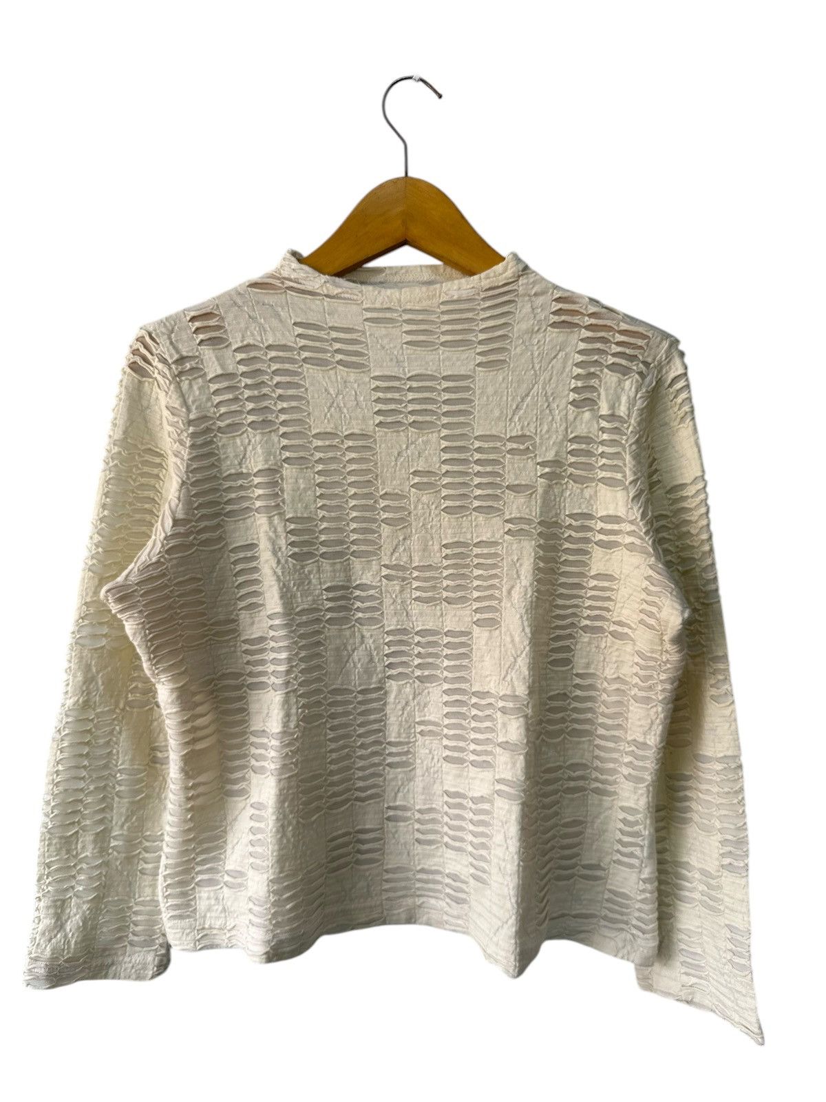 Issey Miyake Undefined Distressed Pleated Issey Yohji style Long sleeve Size M / US 6-8 / IT 42-44 - 1 Thumbnail