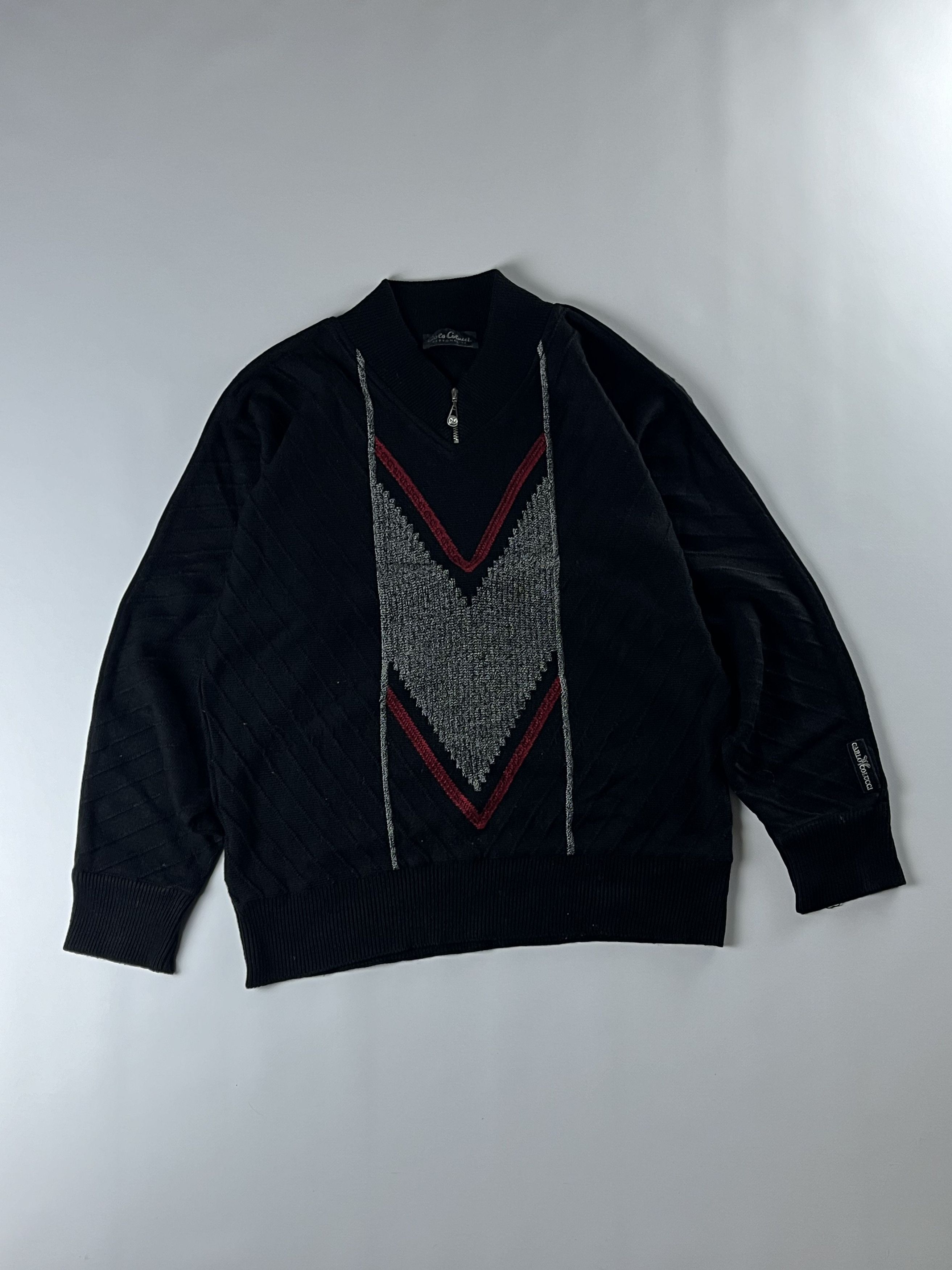 Carlo Colucci × Vintage Carlo Colucci Vintage Knited Sweater Size US L / EU 52-54 / 3 - 1 Thumbnail