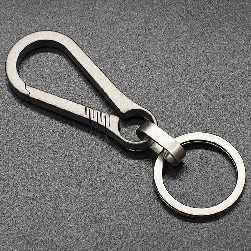 Other 8cm Titanium Alloy Street Style Carabiner Size ONE SIZE - 1 Thumbnail