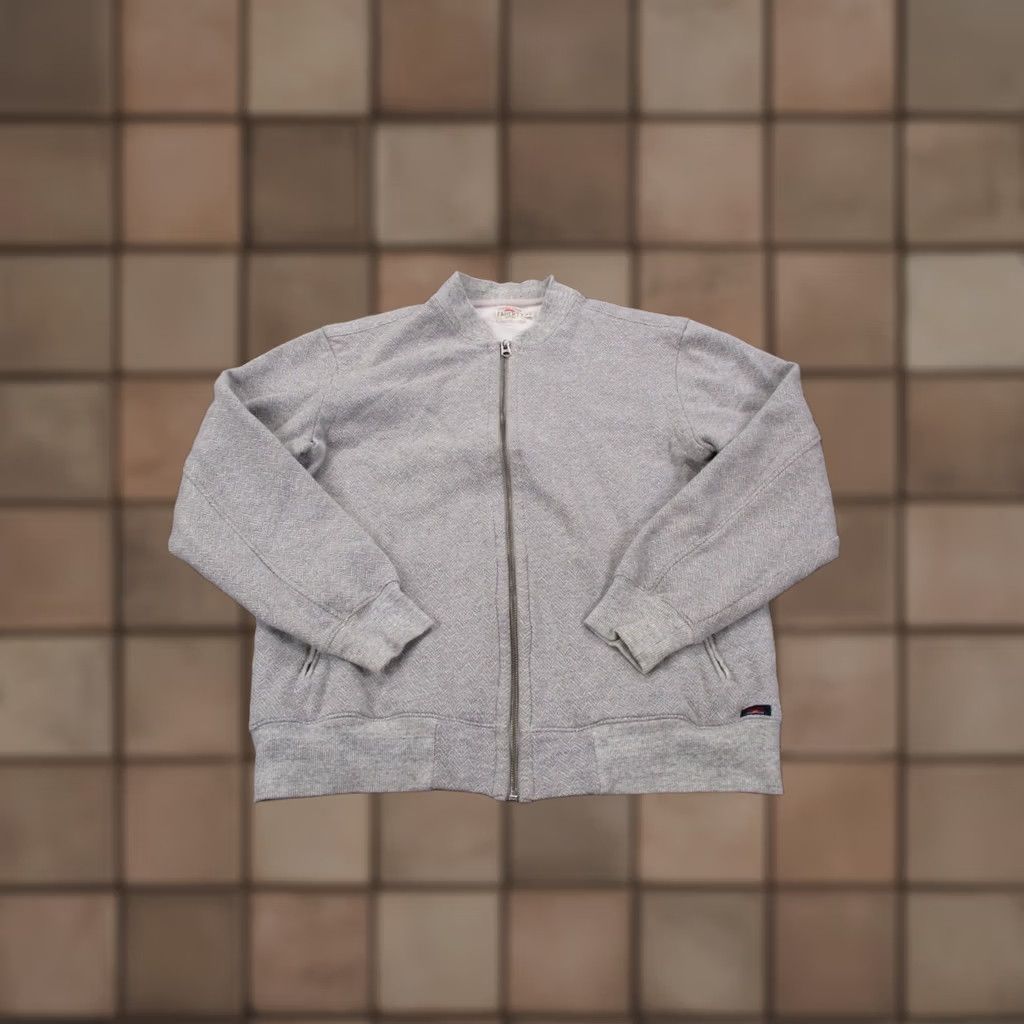 Faherty Faherty Jacket Mens M Gray Zip Solid Knit Windbreaker Outdoor Everyday Clothing? Size US M / EU 48-50 / 2 - 1 Thumbnail