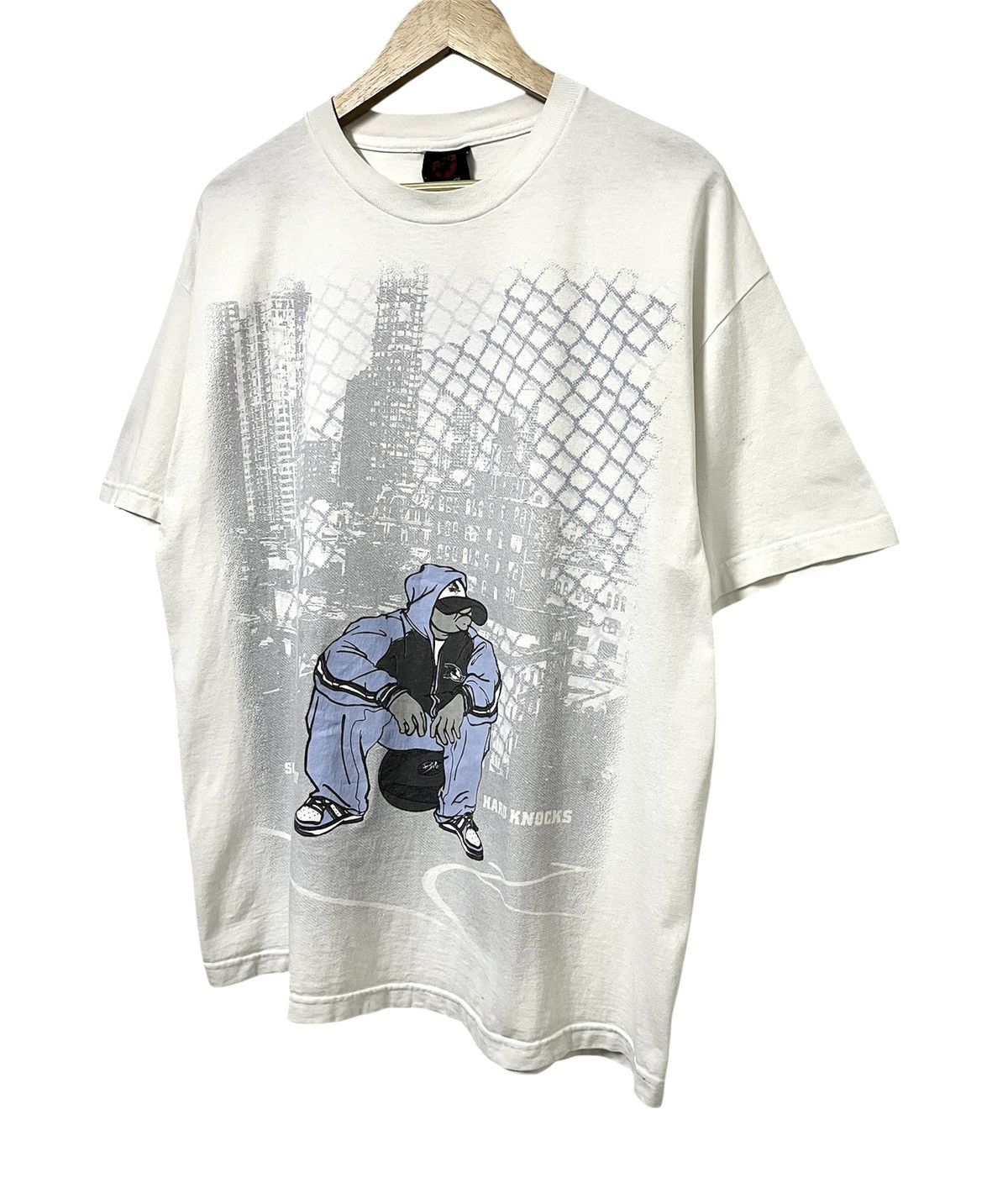 JNCO × Vintage VINTAGE Y2K SOHK SCHOOL OF HARD KNOCKS HIP HOP RAP TSHIRT Size US XL / EU 56 / 4 - 4 Thumbnail