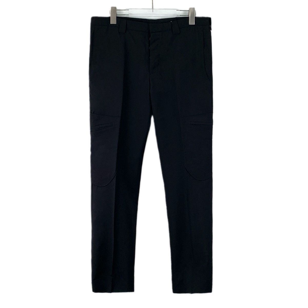 Jil Sander Jil Sander Black Wool Casual Pants K26WX Size US 36 / EU 52 - 1 Thumbnail