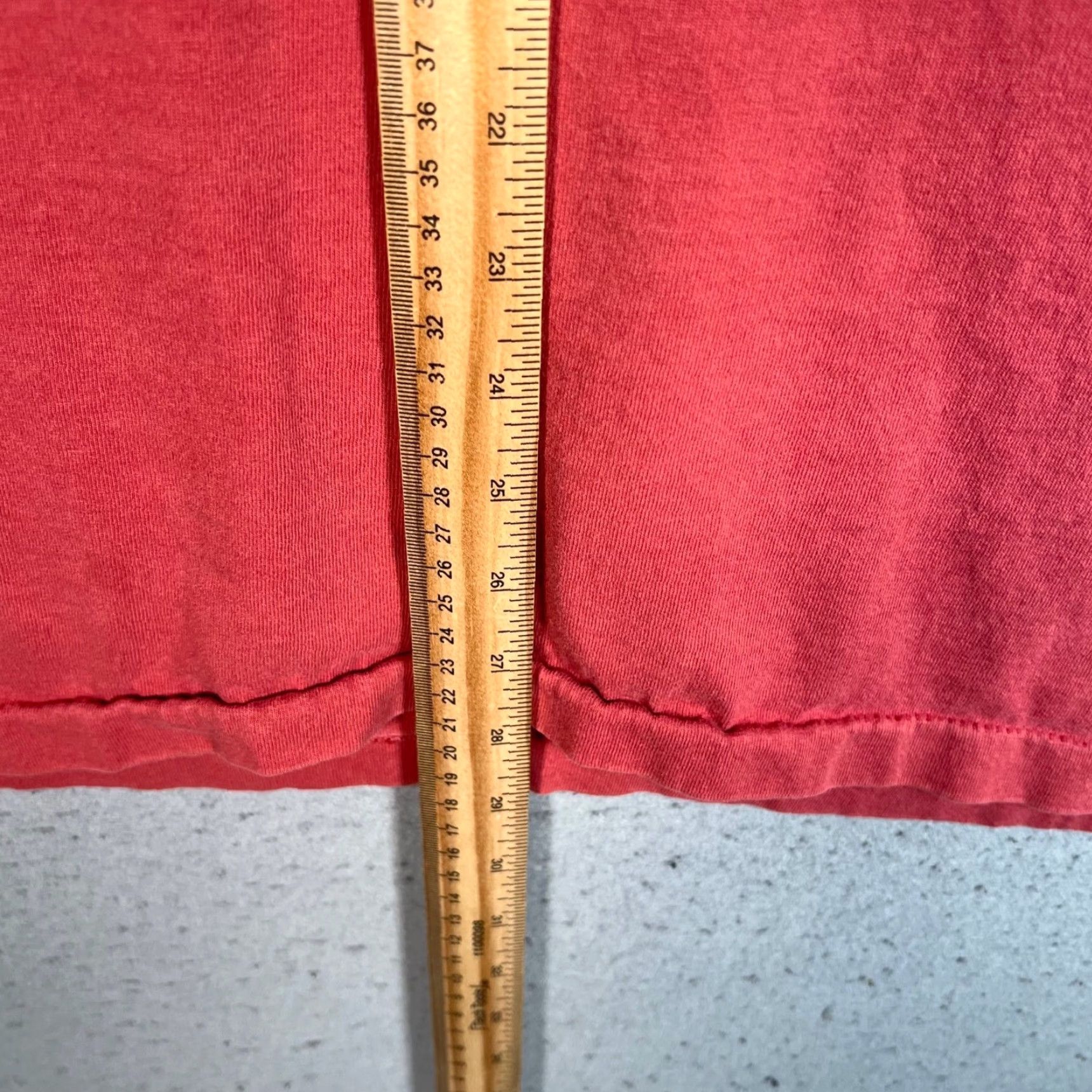 Adidas VINTAGE adidas Red T-Shirt Mens Medium 100% Cotton Made In USA USA 90s Trefoil Shirt Body Mens (Adult) Size US M / EU 48-50 / 2 - 6 Thumbnail