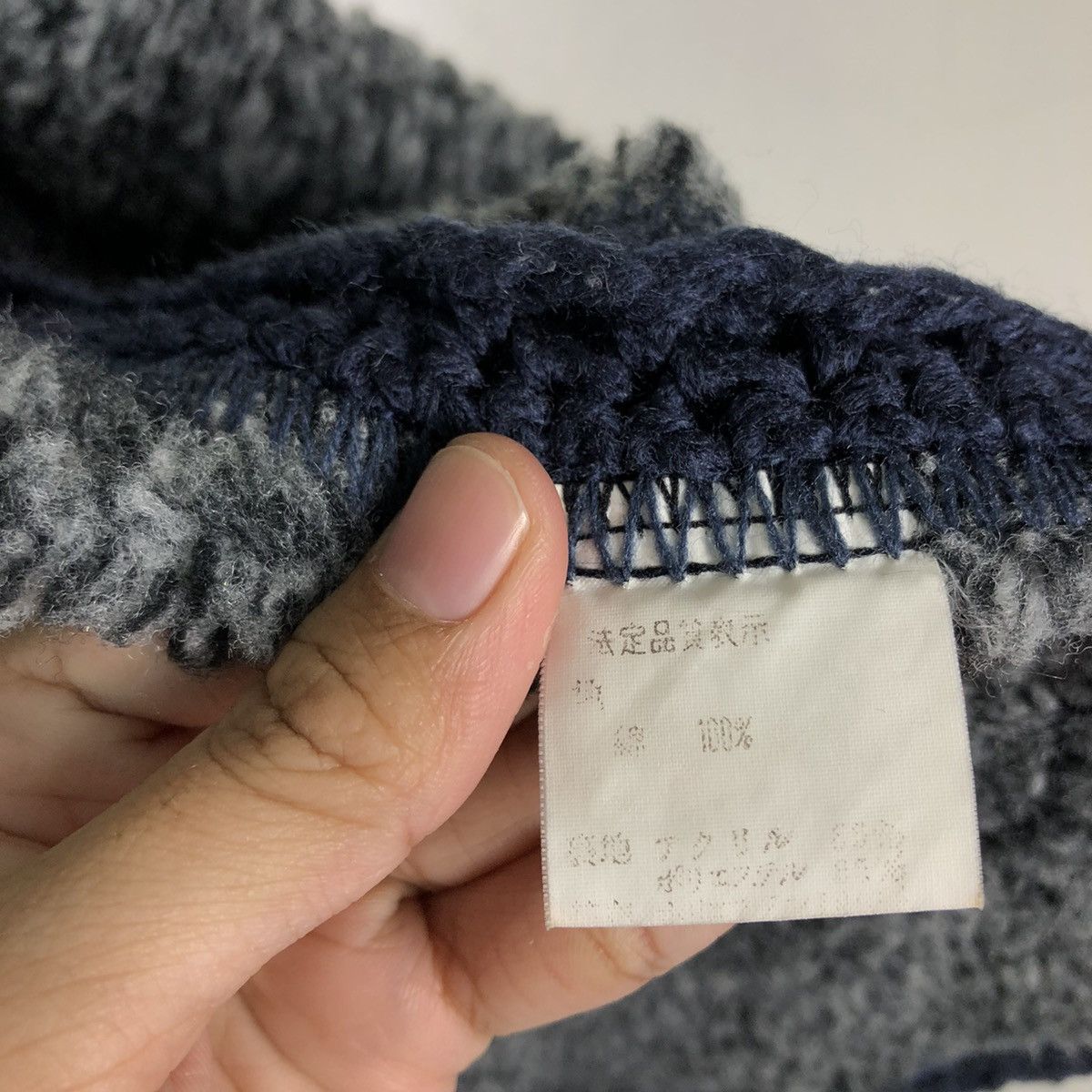 Indigo 🔥Vtg Indigo Blue Denim Vest Big Logo Traditional Japanese Size US M / EU 48-50 / 2 - 15 Thumbnail