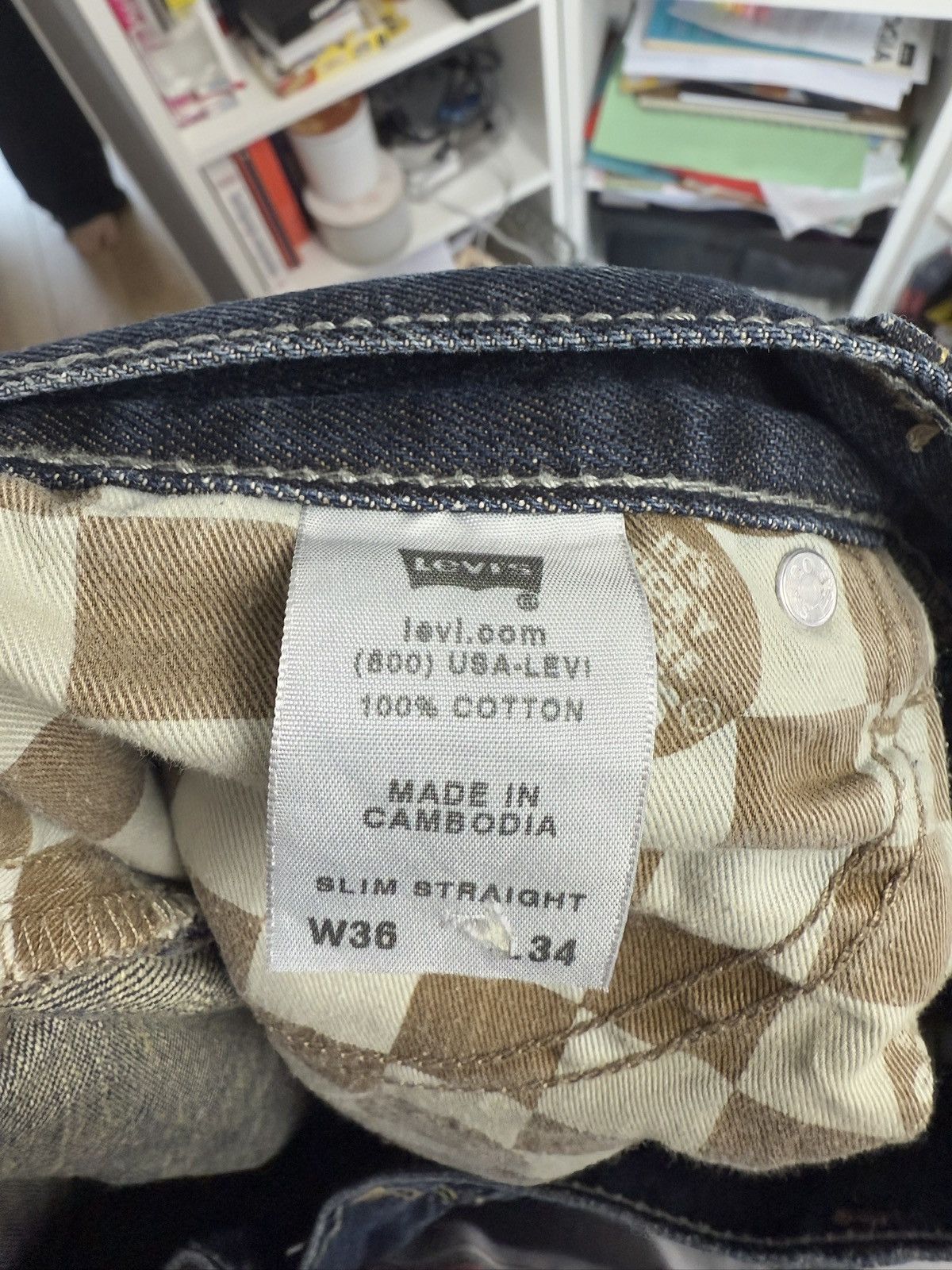 Levi's × Levi's Vintage Clothing × Vintage VIntage y2k Levi’s original jeans 36x34 denim pants western Size US 36 / EU 52 - 8 Thumbnail
