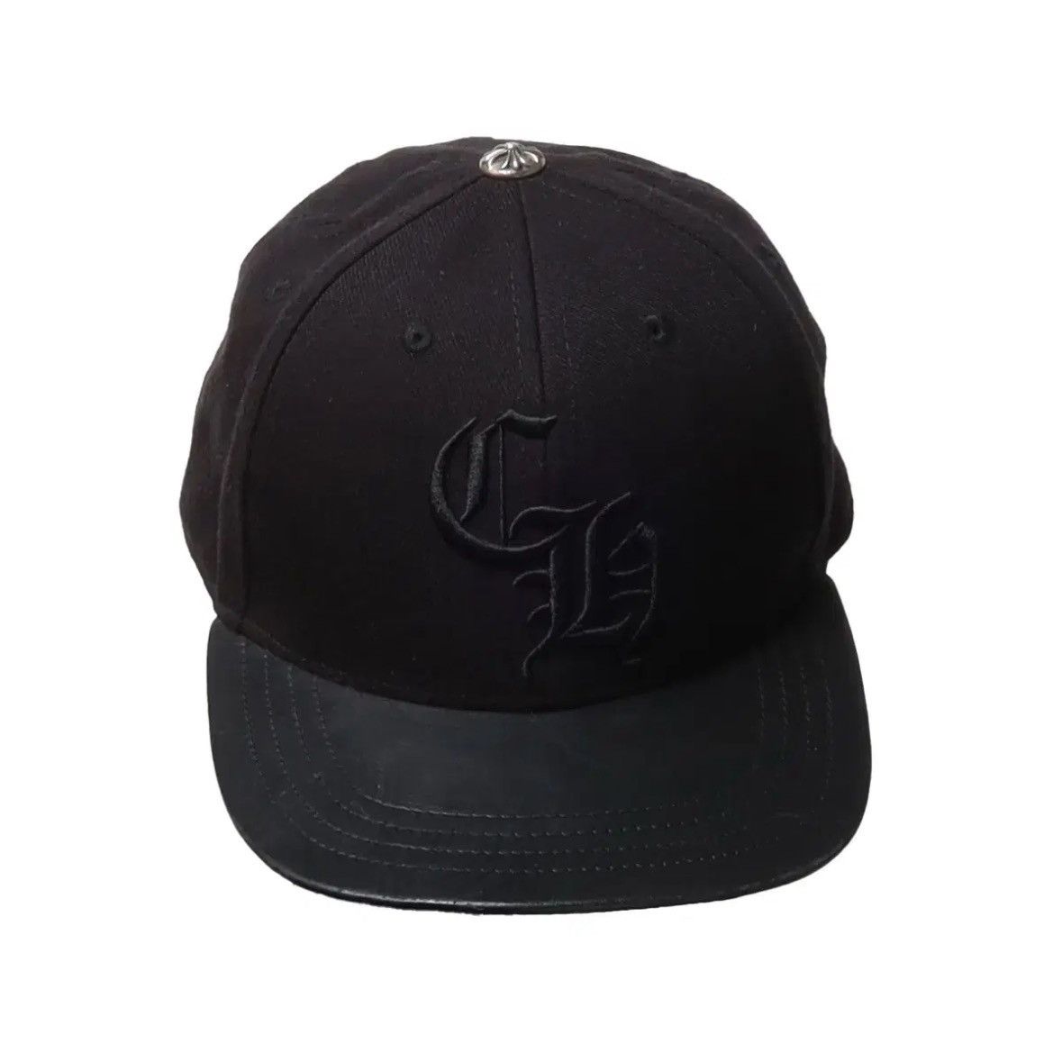 Chrome Hearts Leather Visor CH Hat Size ONE SIZE - 1 Thumbnail