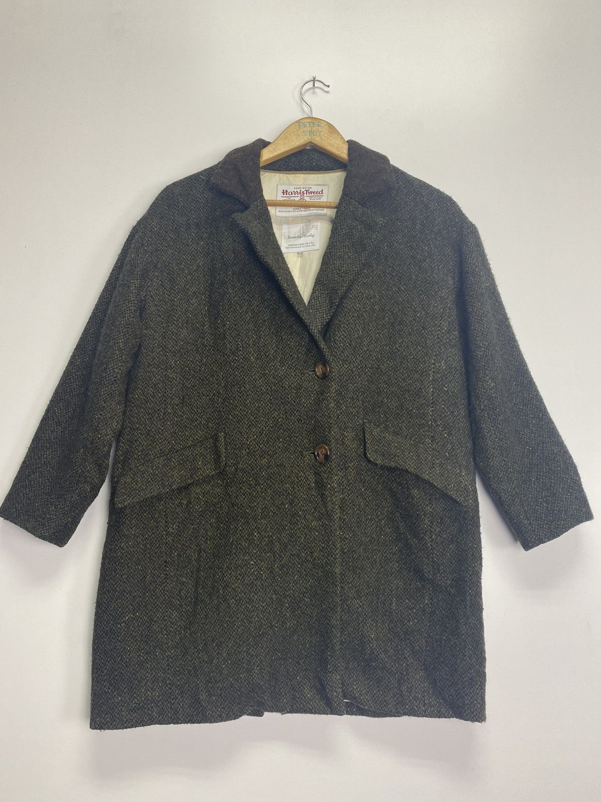 Harris Tweed × Vintage Vintage Hand Woven Harris Tweed Jacket Size US M / EU 48-50 / 2 - 3 Thumbnail