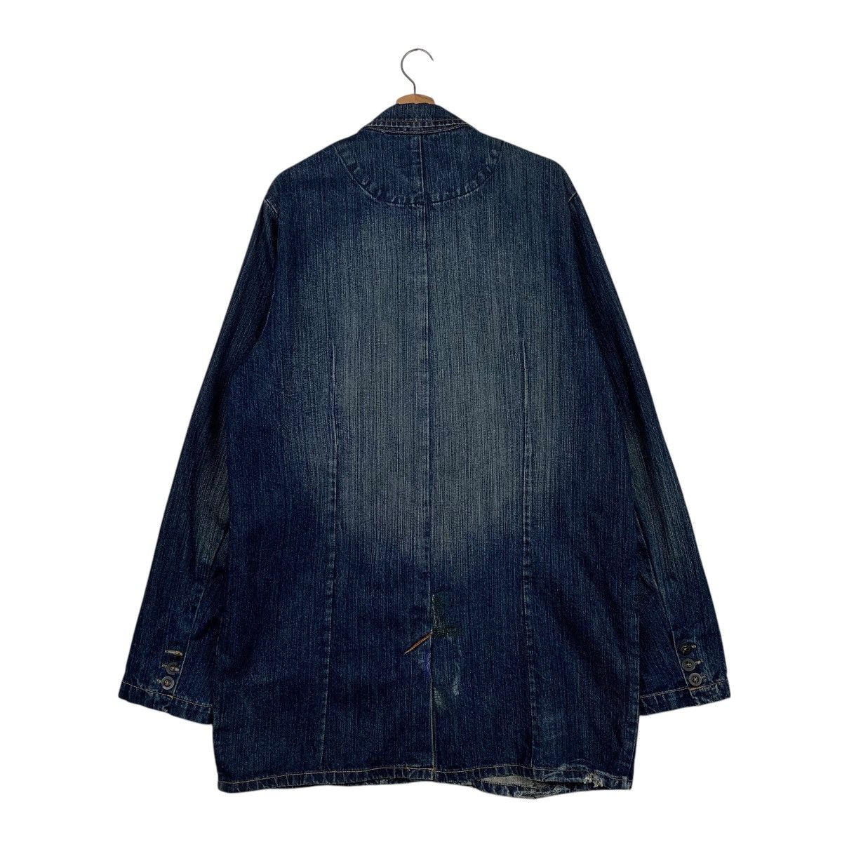 Marc Buchanan Pelle Pelle Marc Buchanan Denim Jacket Size US L / EU 52-54 / 3 - 7 Thumbnail
