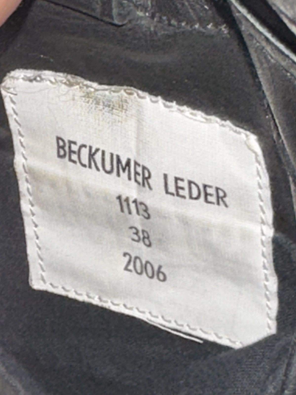 Generic Surplus 1980’s German Police leather jacket Size US L / EU 52-54 / 3 - 6 Thumbnail