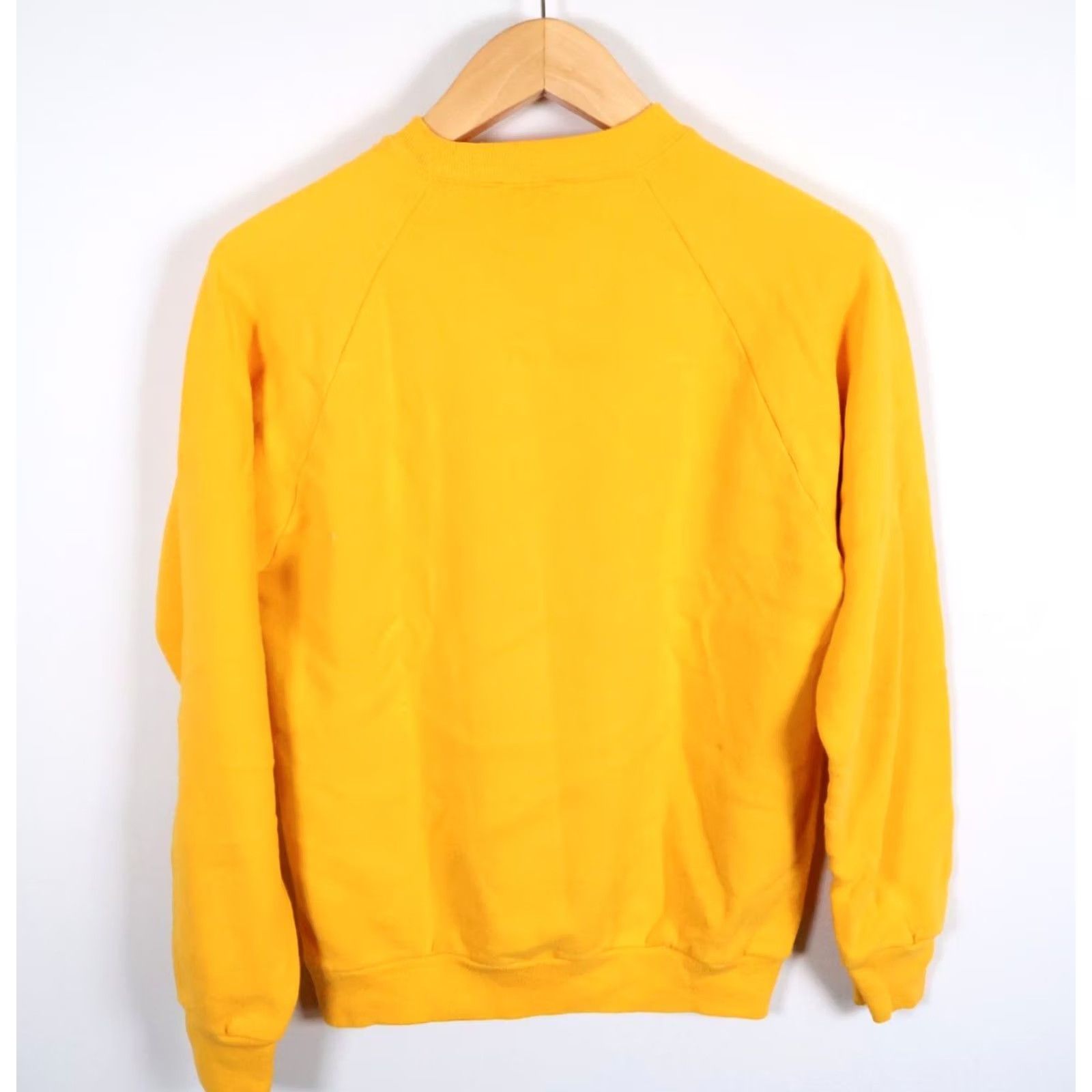 Vintage VINTAGE Sunbelt Sweatshirt Men's M Yellow 90s New Orleans Dixieland Jazz Band Graphic Print Raglan Crew Neck Size US M / EU 48-50 / 2 - 2 Thumbnail