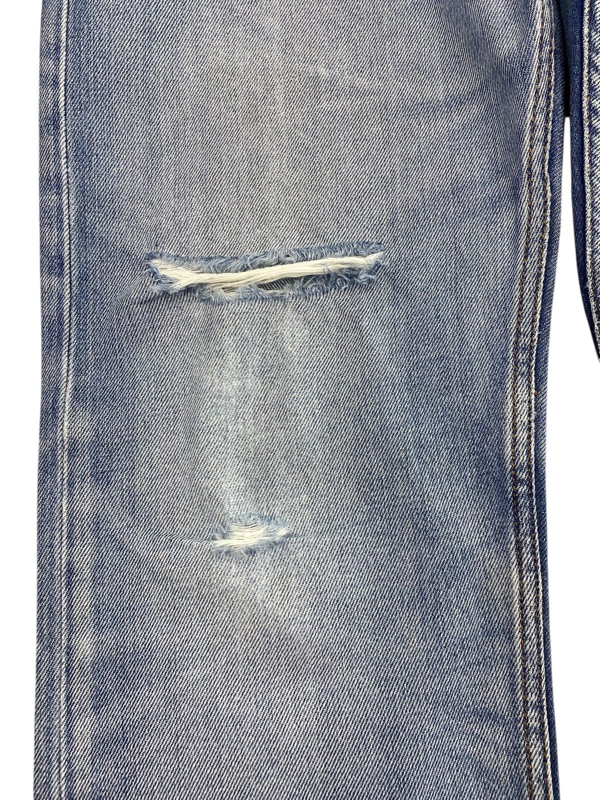 Diesel Diesel Industry Brand Faded Blue Wash Distress Style Jeans Size US 32 / EU 48 - 5 Thumbnail