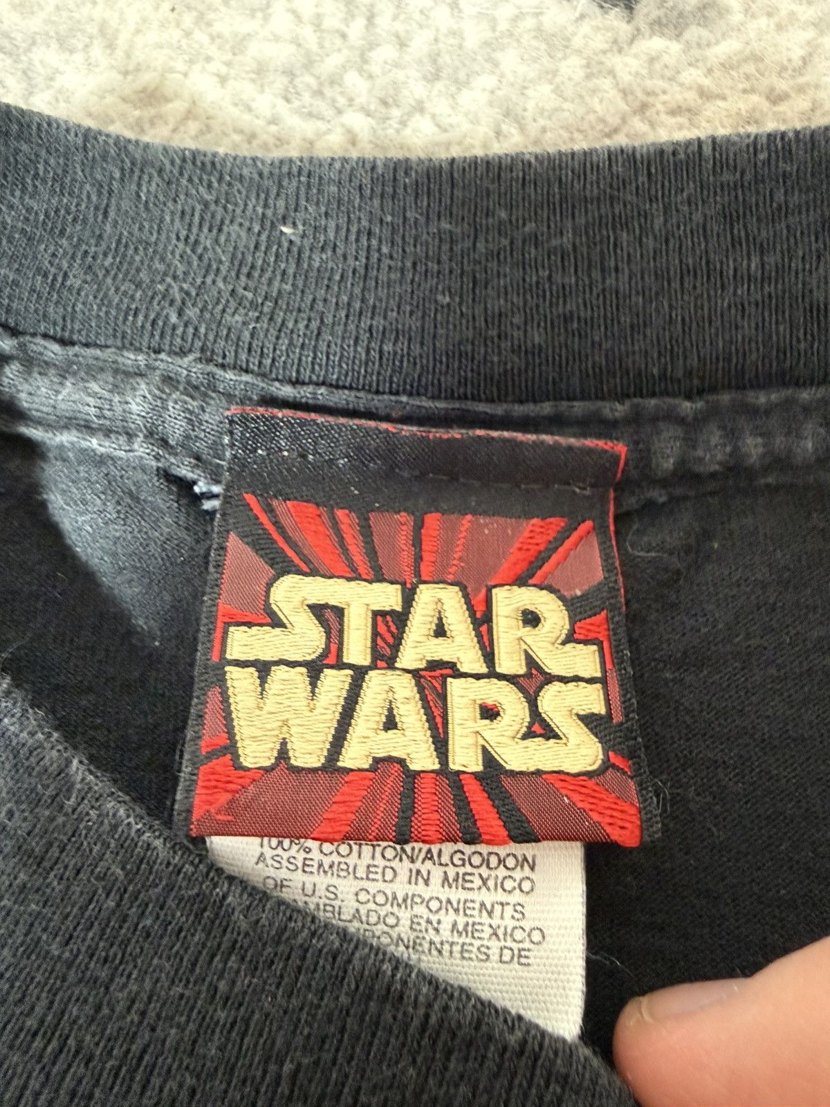Rare Vintage 90s Star Wars Yoda Promo T-Shirt