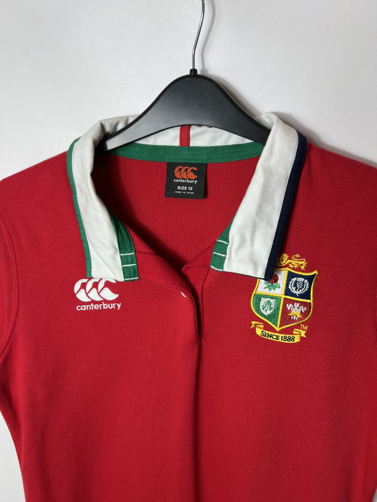 Canterbury of New Zealand Vintage Canterbury British & Irish Lions Rugby T-shirt Women Size M / US 6-8 / IT 42-44 - 2 Thumbnail