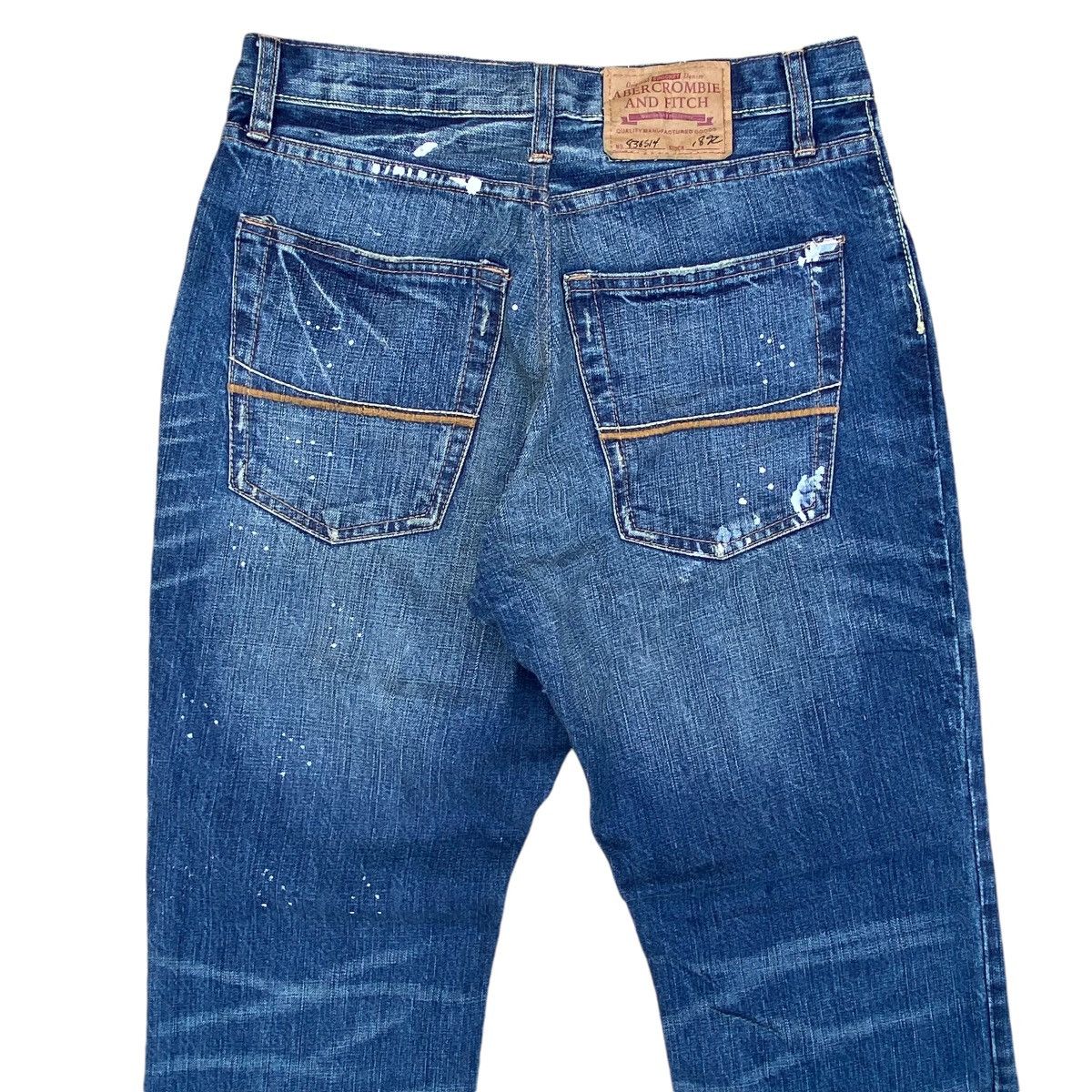 Abercrombie & Fitch Bootcut Abercrombie and Fitch Distressed Denim Jeans Size US 32 / EU 48 - 10 Thumbnail