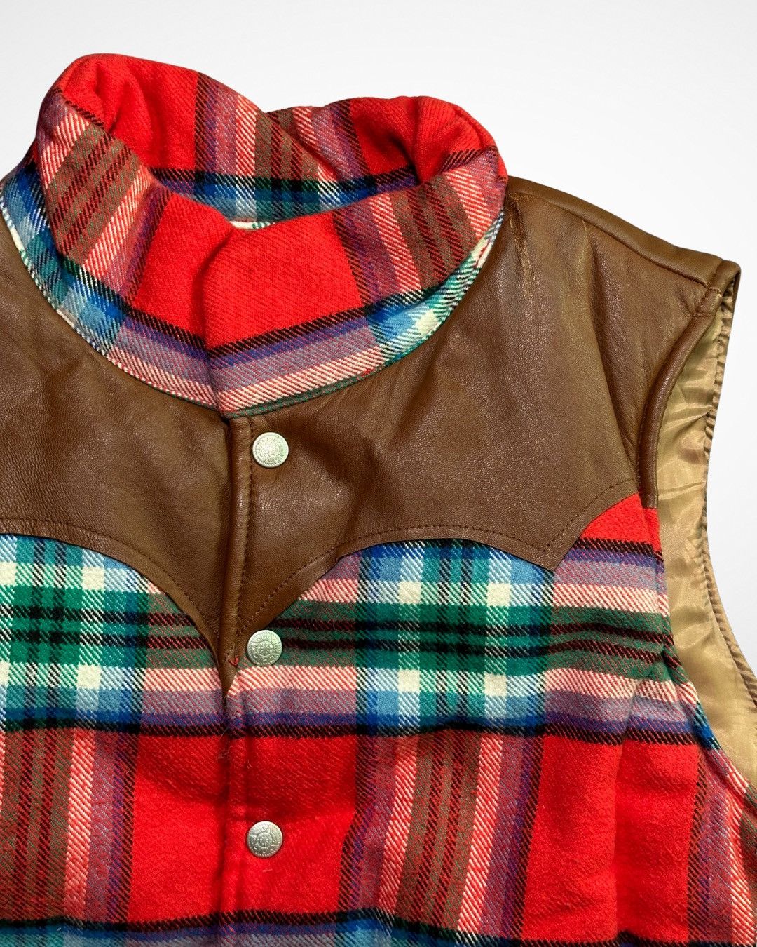 Takeo Kikuchi 1990s Western Padded Hunting Vest Size US M / EU 48-50 / 2 - 3 Thumbnail