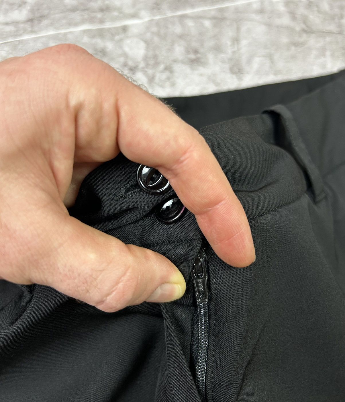 Marithe + Francois Girbaud Marithe Francois Girbaud Black Designer Y2K Pants IT 46 Size 32" / US 10 / IT 46 - 8 Thumbnail