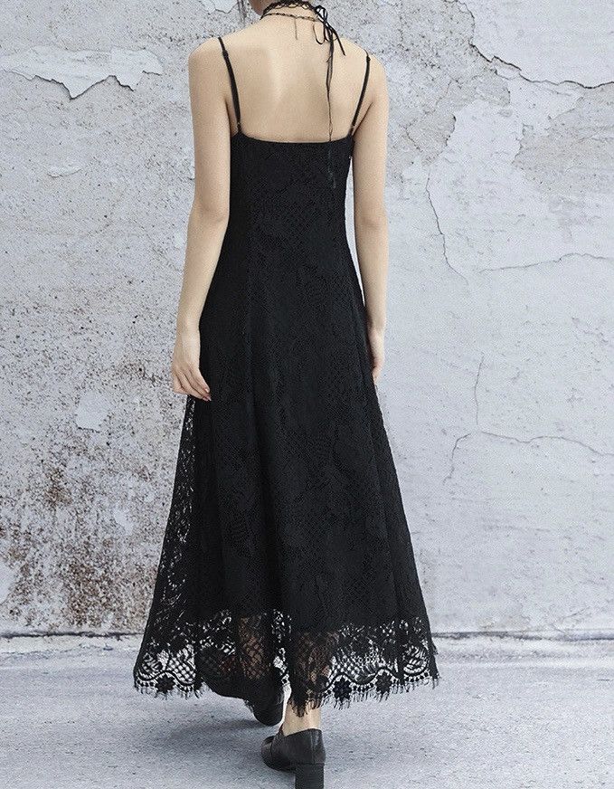 Other Black Lace Nightfall Dress Size M / US 6-8 / IT 42-44 - 4 Thumbnail
