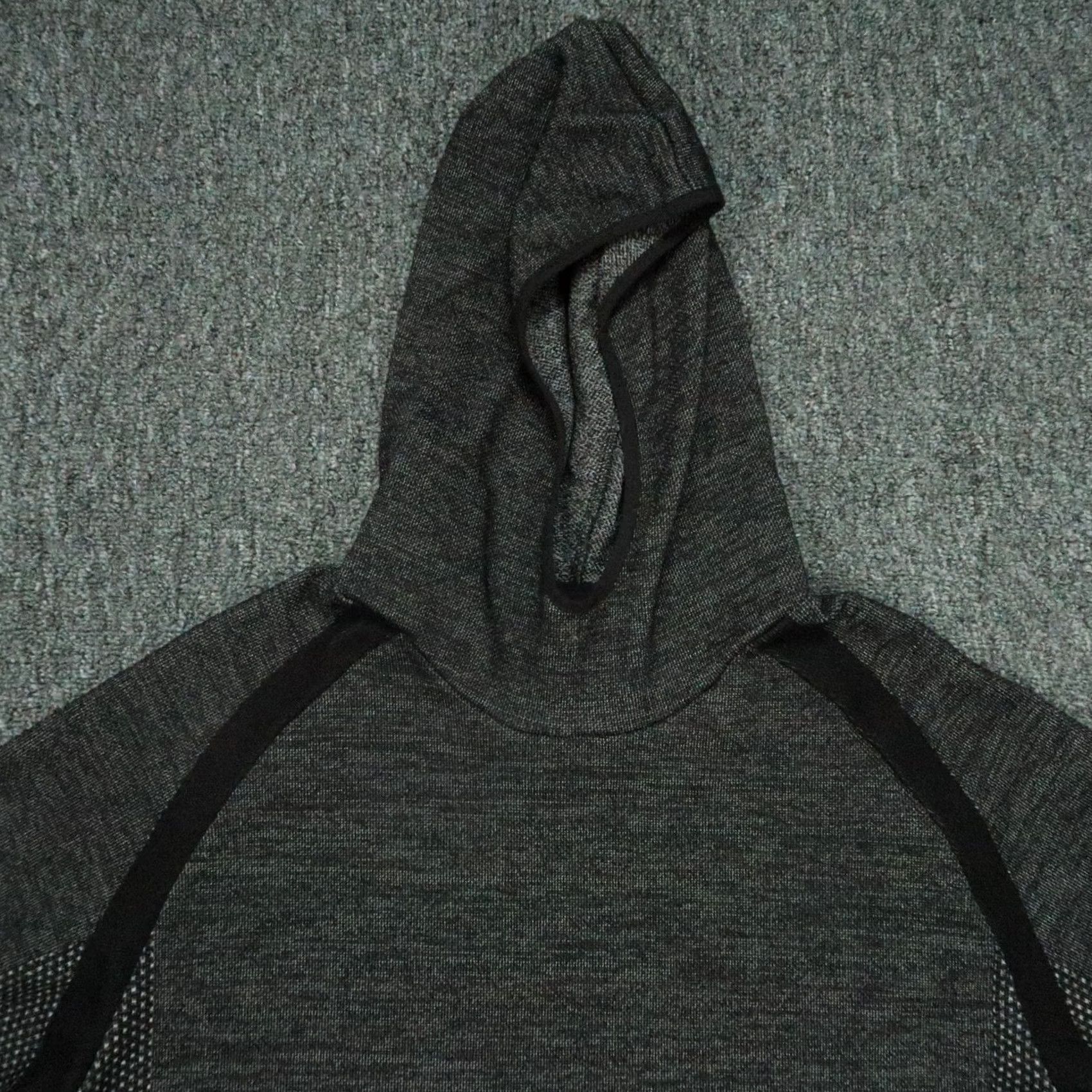 Vintage Proof Hoodie Mens Medium Gray Athletic Performance Tech Size US M / EU 48-50 / 2 - 2 Thumbnail