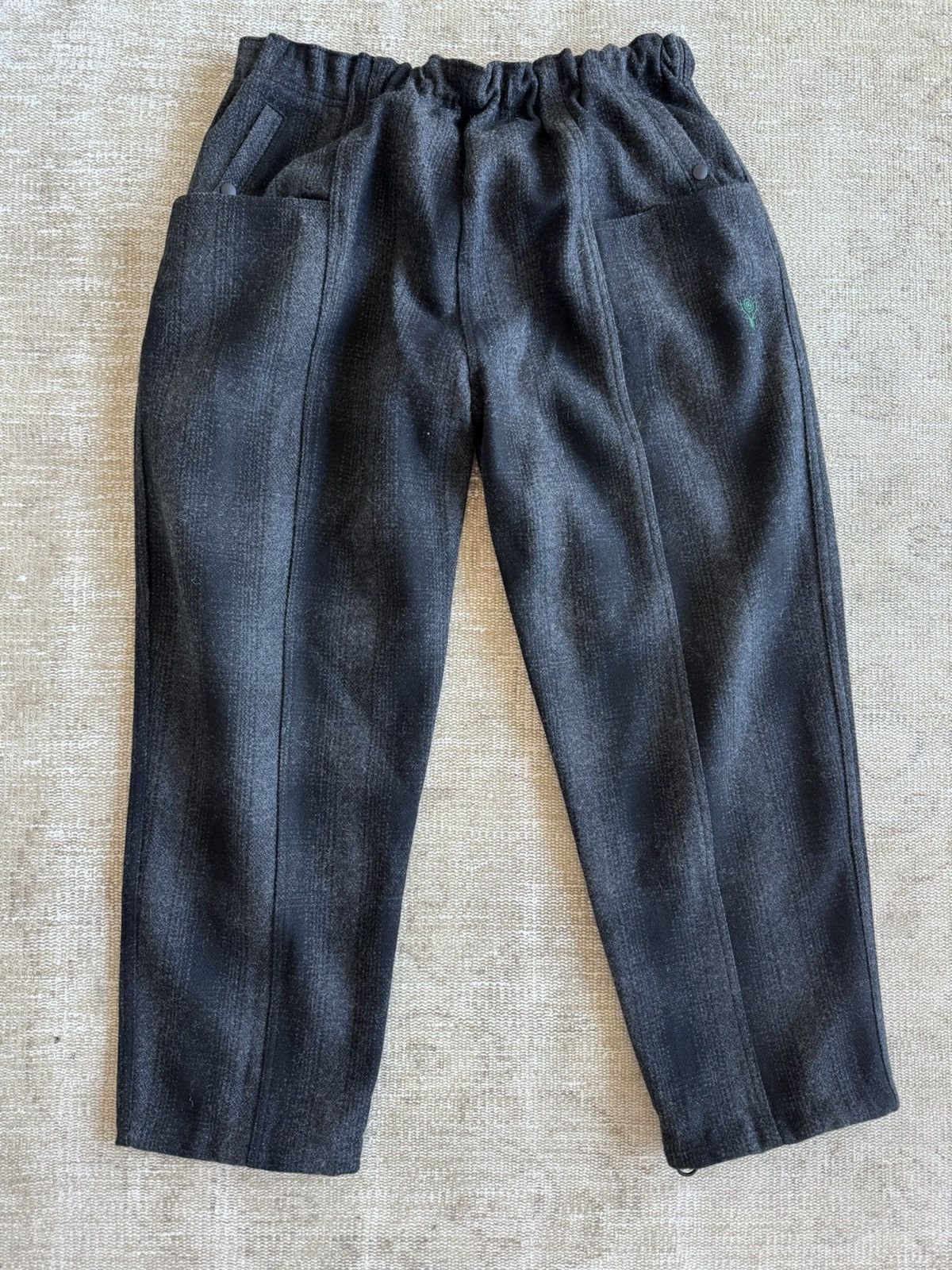 South2 West8 South2 West8 c.s. wool belted trousers pants sz L Size US 34 / EU 50 - 2 Thumbnail