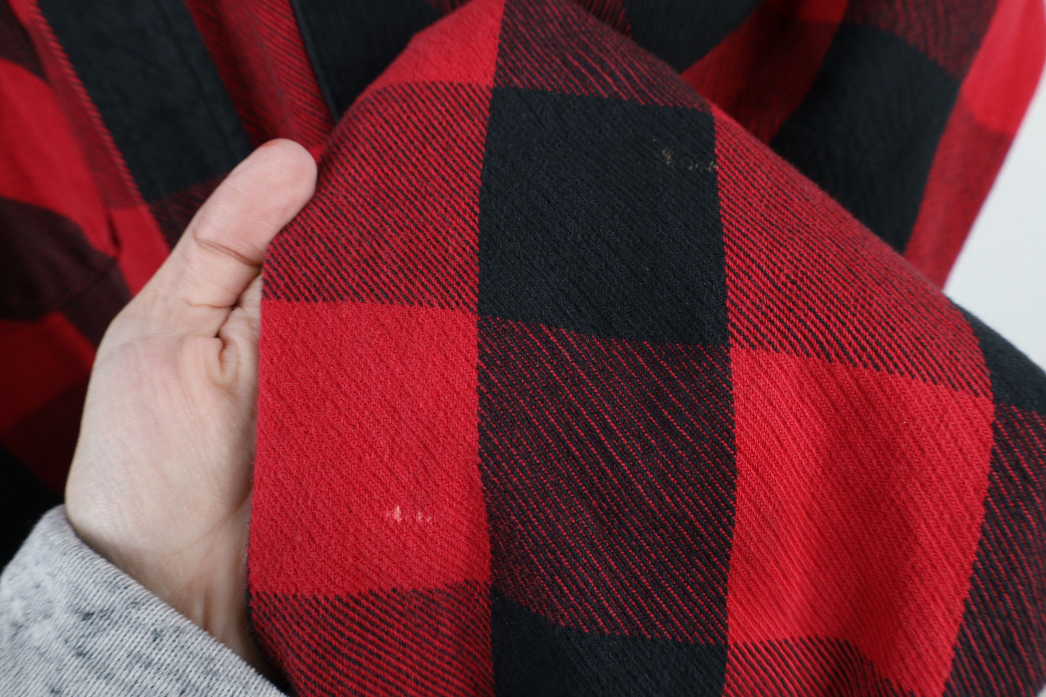 Vintage Vintage 90s Big Bill Heavyweight Button Shirt Plaid USA Size US XXL / EU 58 / 5 - 5 Thumbnail