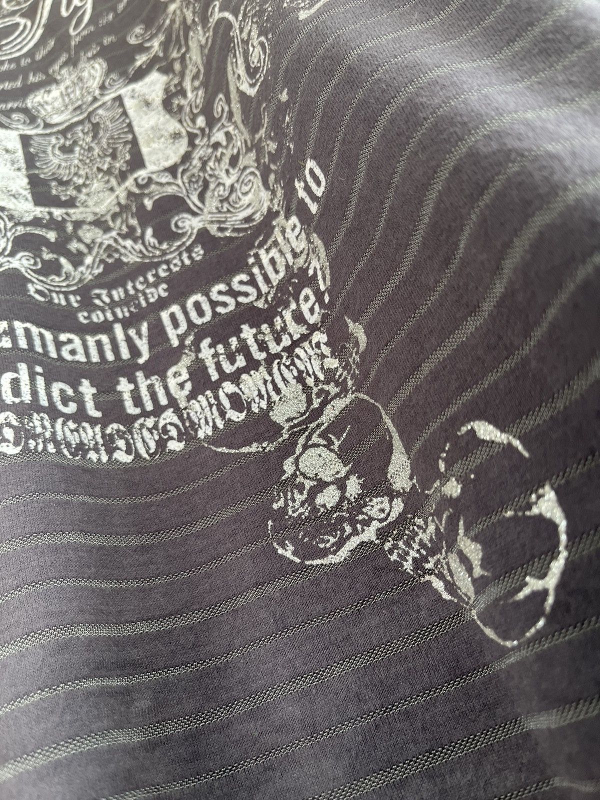 20471120 × Beauty Beast × Hysteric Glamour Japanese Pract Poem skull Seditionaries Punk Style Sleeve Size US L / EU 52-54 / 3 - 7 Thumbnail