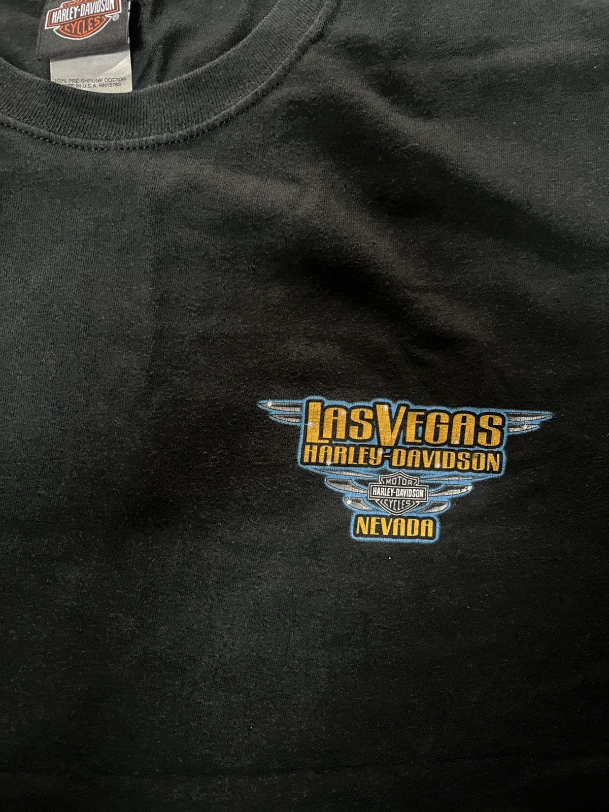 Harley Davidson VINTAGE HARLEY DAVIDSON LAS VEGAS TEE SHIRT 2004 SIZE XL Size US XXL / EU 58 / 5 - 2 Thumbnail