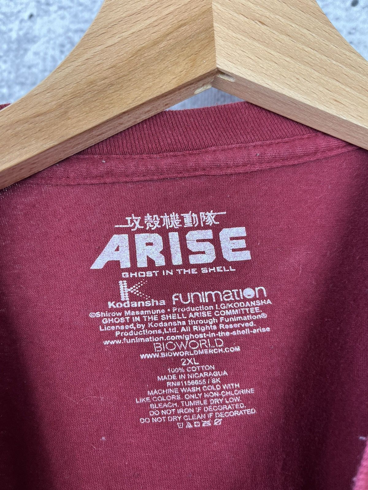 Anime × Japanese Brand × Vintage Ghost In the Shell Anime Manga Arise Size US XL / EU 56 / 4 - 5 Thumbnail