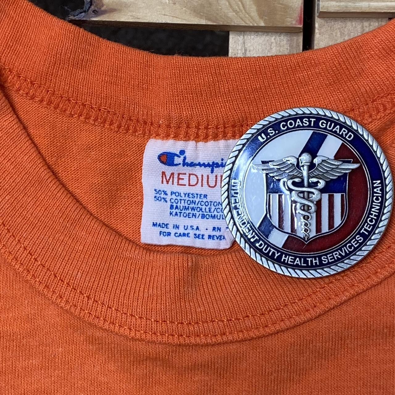Champion True Vintage Auburn University Orange Tee Size Medium Size US M / EU 48-50 / 2 - 4 Thumbnail