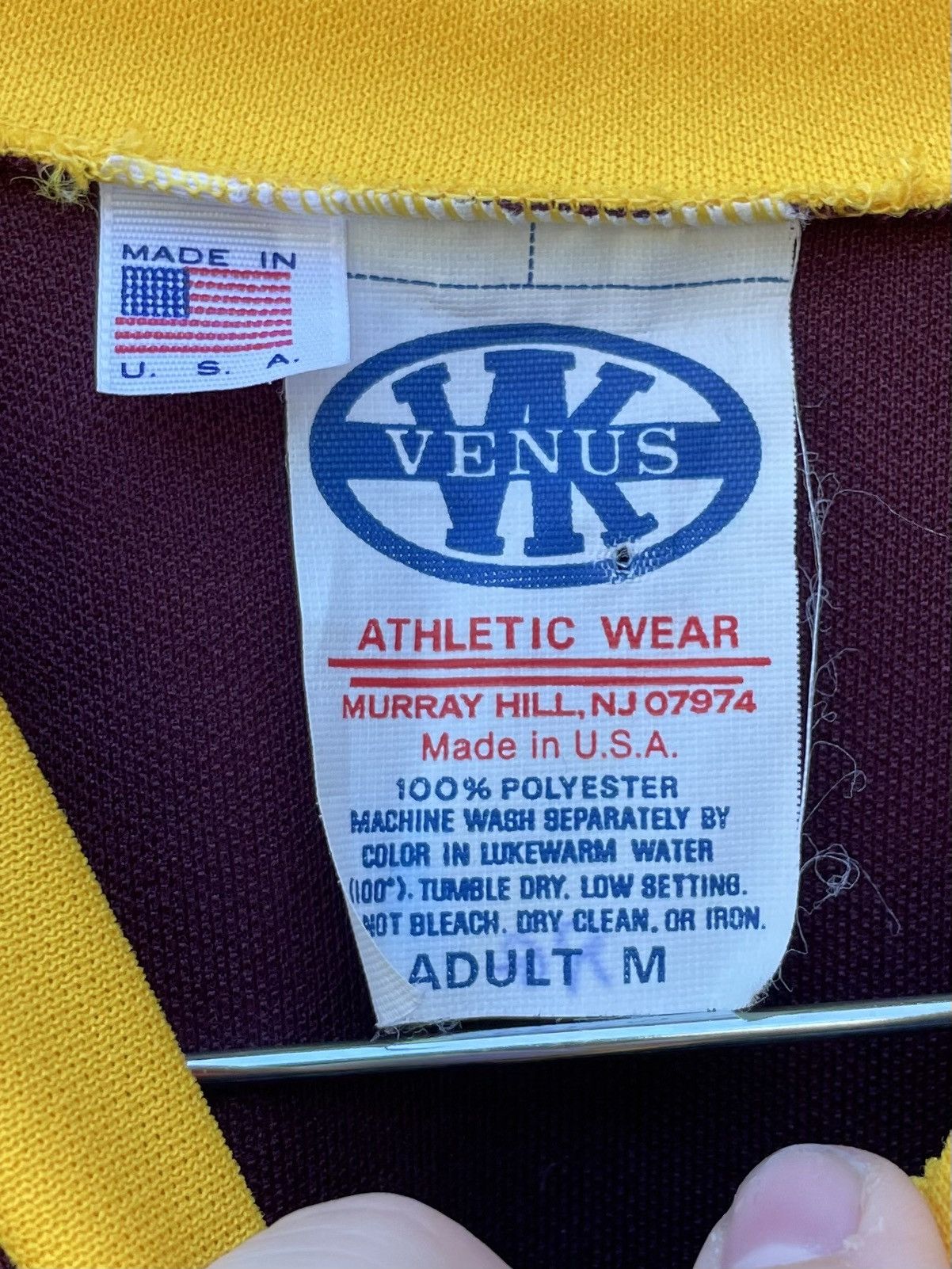 Vintage NWOT Vintage 90s Venus Athletic Wear Blank Hockey Jersey Size US M / EU 48-50 / 2 - 2 Thumbnail