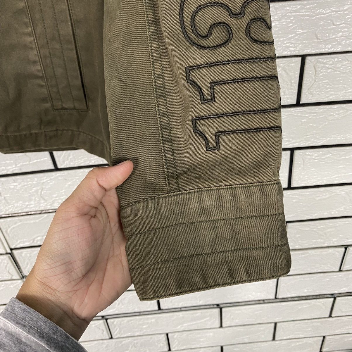 Japanese Brand 📌Vintage Biker Jacket Arizona Tribes Geronimo Big Logo Size US M / EU 48-50 / 2 - 21 Thumbnail
